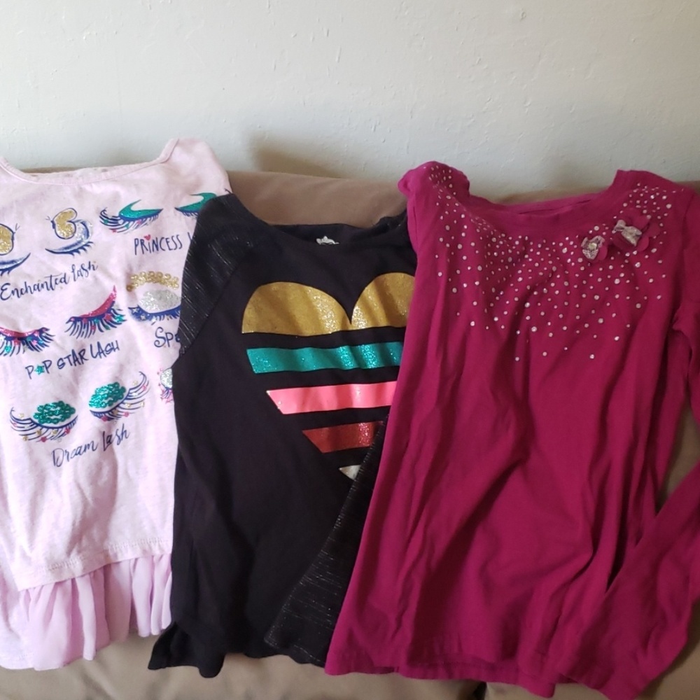 3 long sleeve shirts